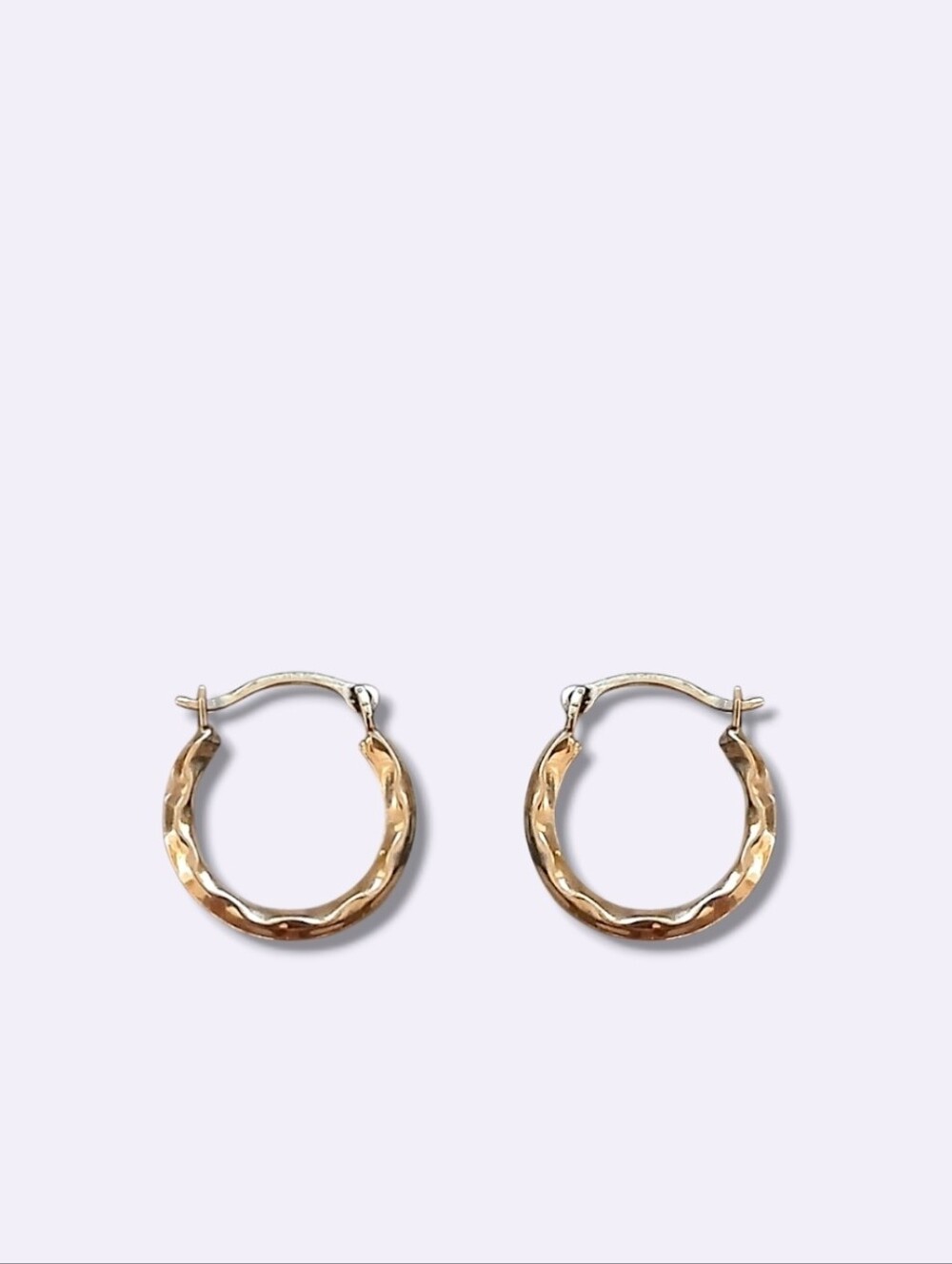 10k Gold hoop Earrings